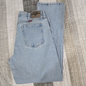 Wrangler Sky Blue Relaxed Men's Jeans 34x30